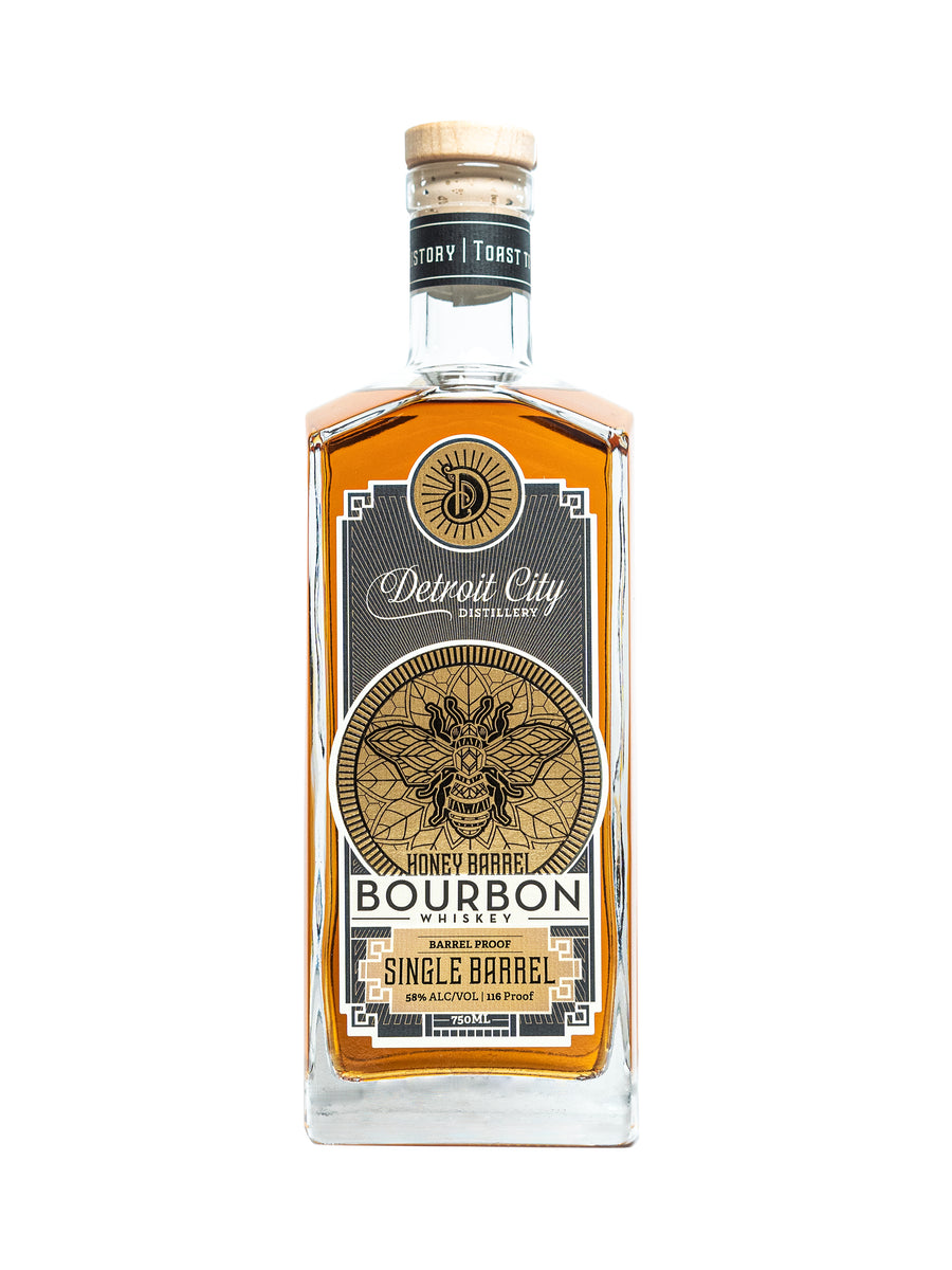 HATE HONEY「DETROIT」 Detroit City Distillery Hot Honey Bourbon & Hot Honey