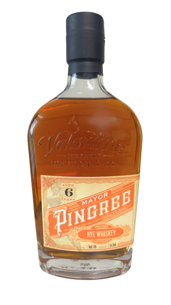 Valentine Distilling 'Mayor Pingree' Orange Label 6 Year Rye