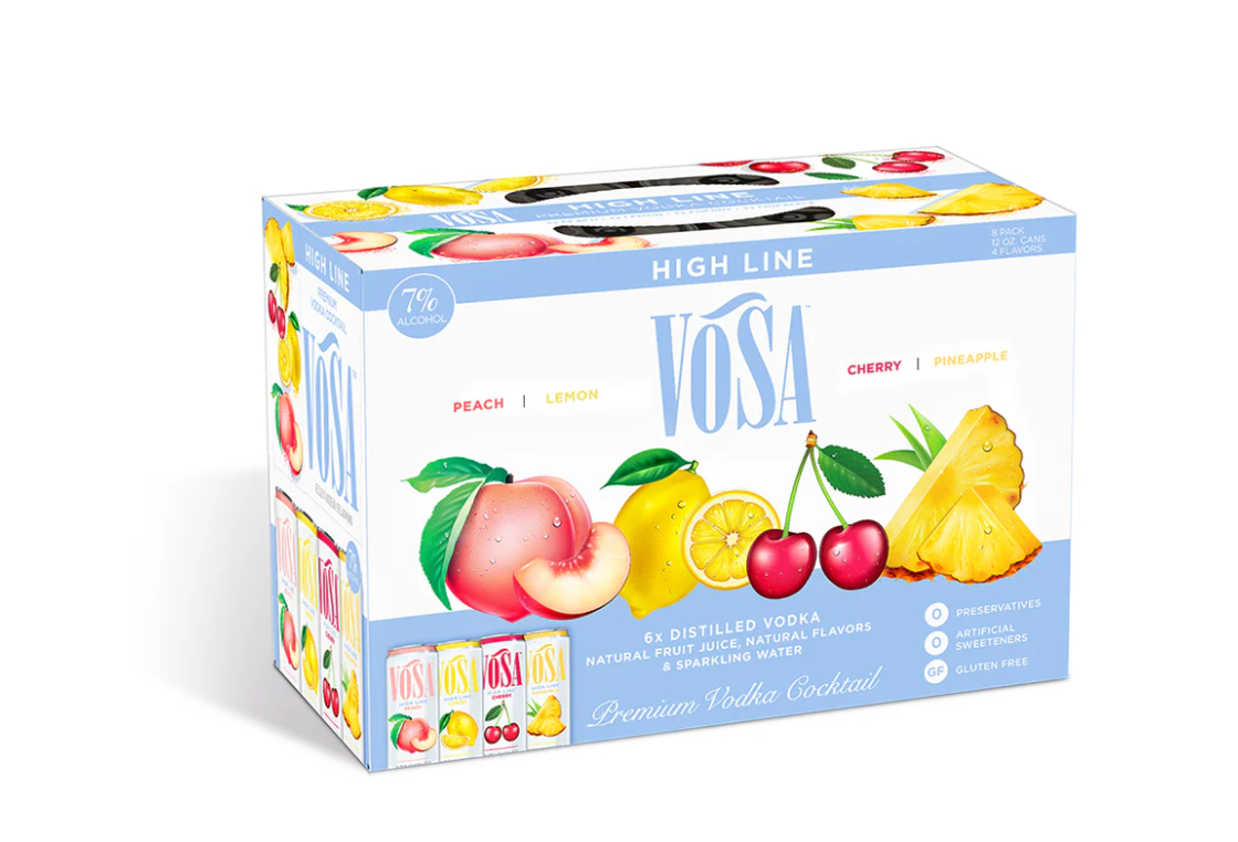 Vosa High Line "The Classics" Variety Pack Michigan, USA (8 x 12oz Can ...