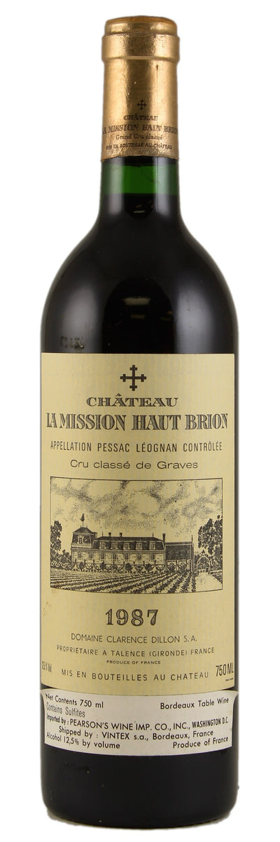 1987 Chateau La Mission Haut-Brion, Pessac-Leognan, France (750ml