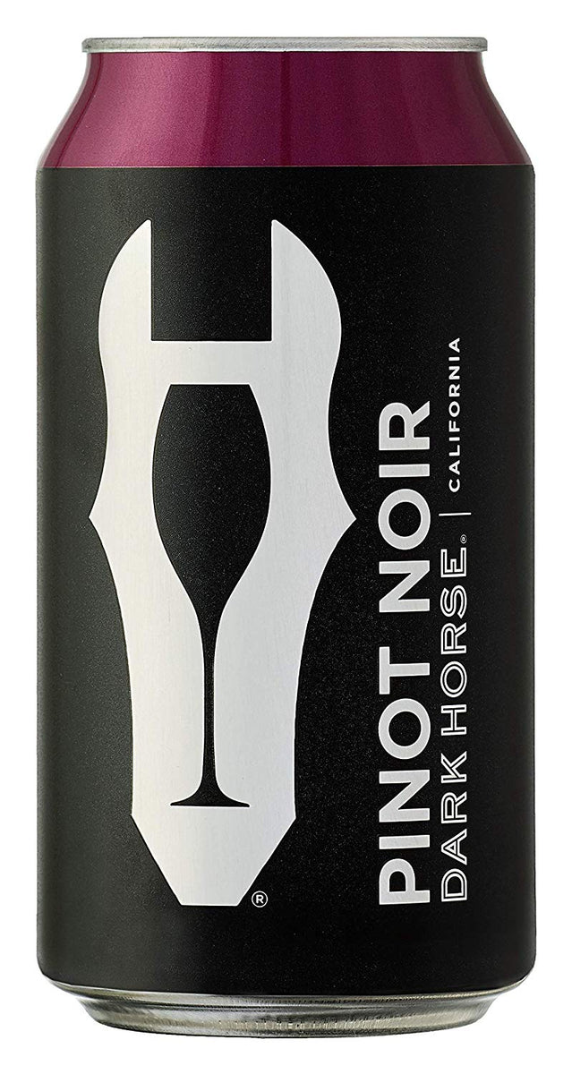 NV Dark Horse Pinot Noir, California, USA (12 pk cans, 375ml