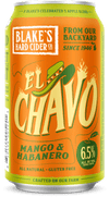 (6pk cans)-Blake's "El Chavo" Mango & Habanero Hard Cider, Michigan, USA (12oz)