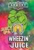 (24pk cans)-Grand Armory Wheezin' The Juice India Pale Ale Beer, Michigan, USA (12oz)