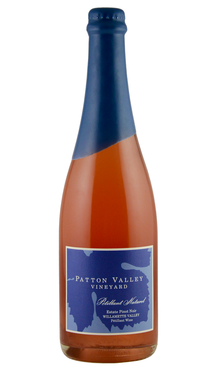 2018 Patton Valley Vineyard Petillant Naturel Pinot Noir Rose, Willame