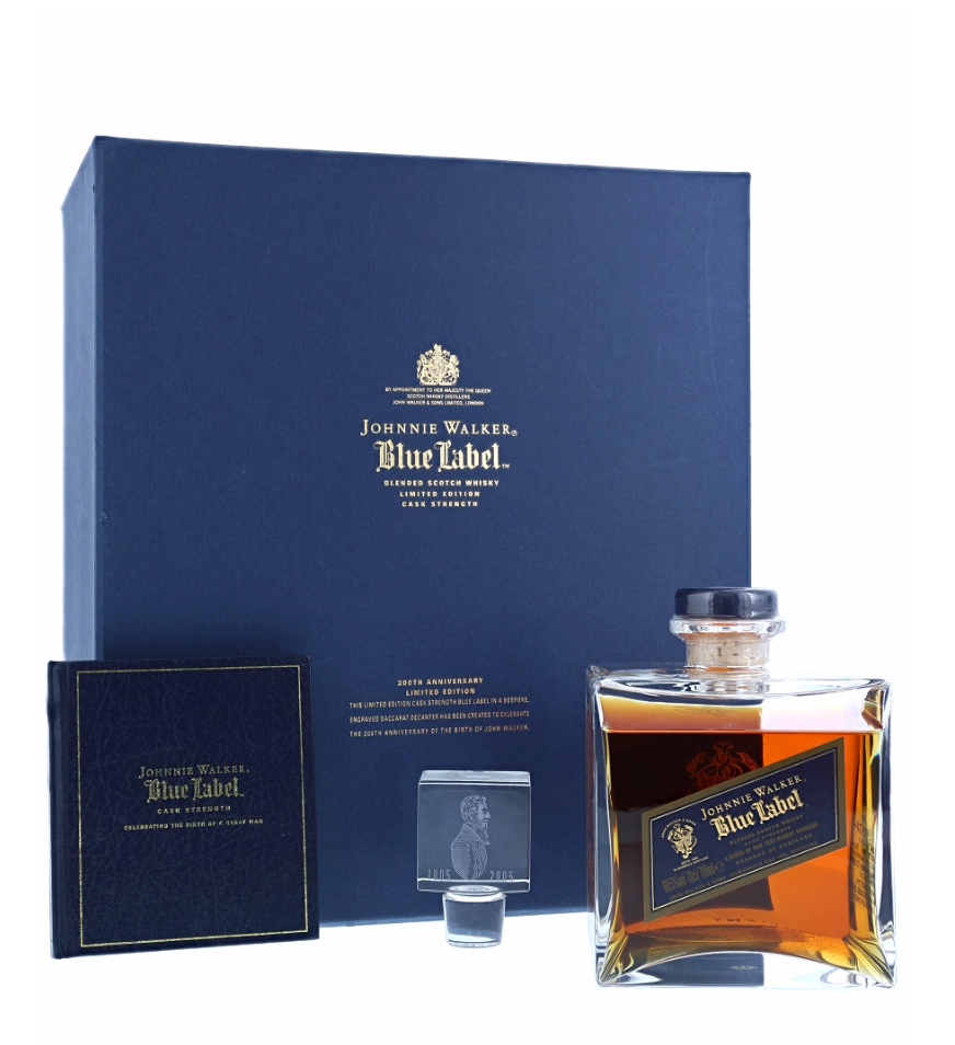 Johnnie Walker Blue Label 200th Anniversary Blended Scotch Whisky