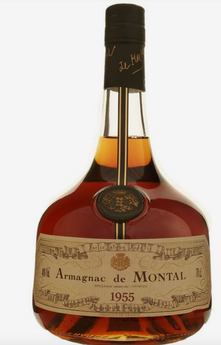 Armagnac De Montal 1954 Cognac, France (750ml) – Woods