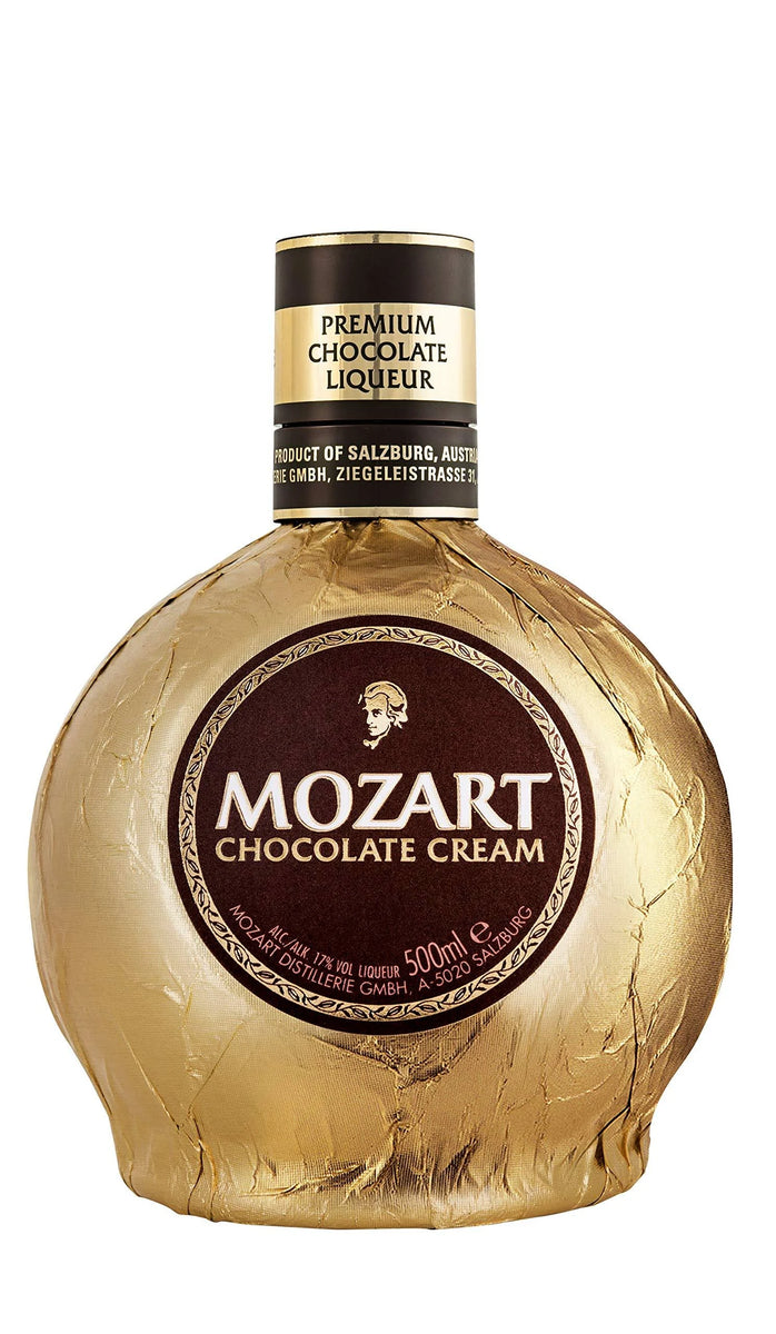 Mozart Distillerie Premium Gold Chocolate Cream Liqueur, Austria