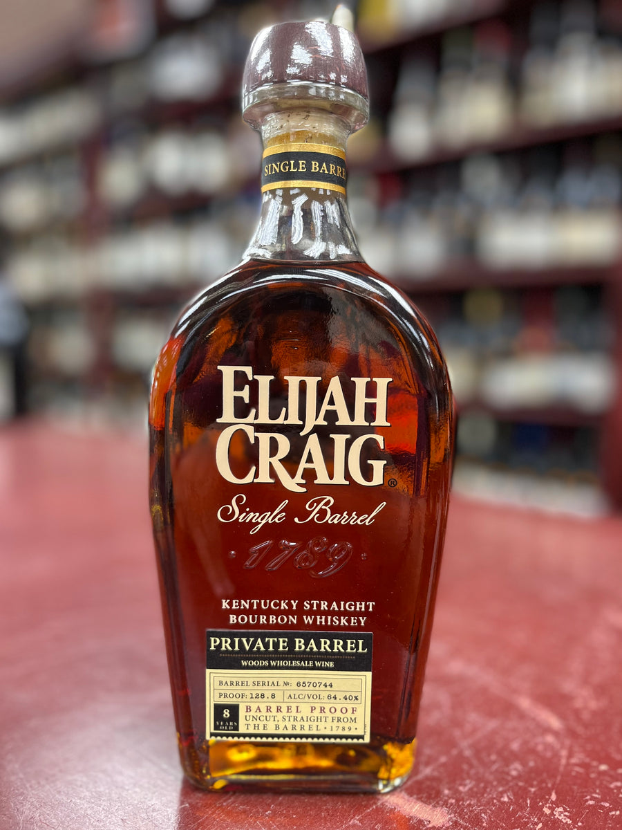 (Woods Private Barrel) Elijah Craig Single Barrel Straight Bourbon Whi