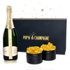 Pop N Champagne (Domaine Chandon Brut Champagne) Gift Set