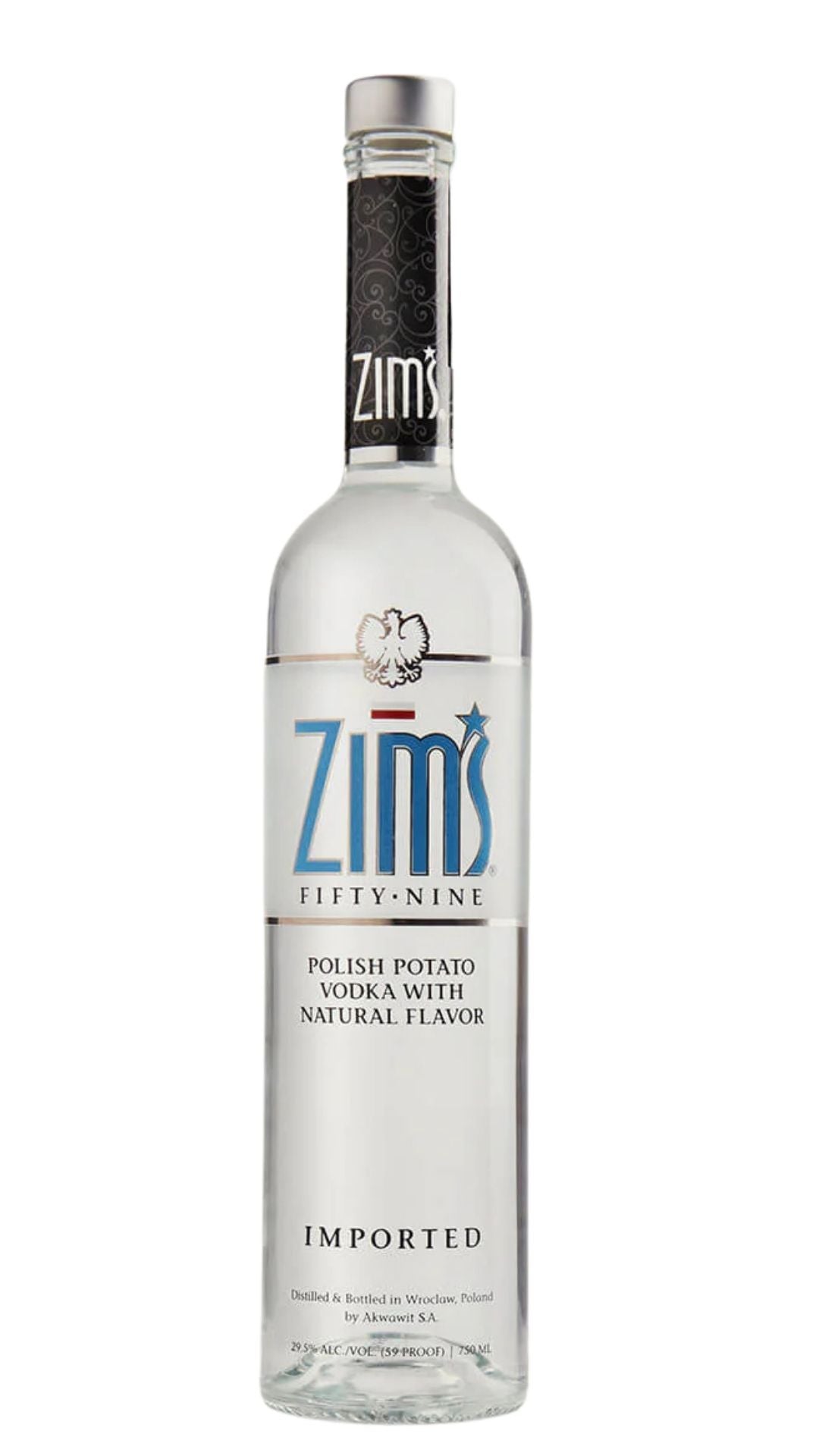 Zim's 59 Polish Potato Vodka, Poland (750ml) – Woods Wholesale Wine