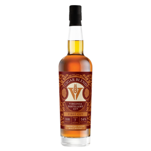 Virginia Distillery Co. 'Cigar Blend' 7 Year Old American Single Malt Whisky, Virginia, USA (700ml)