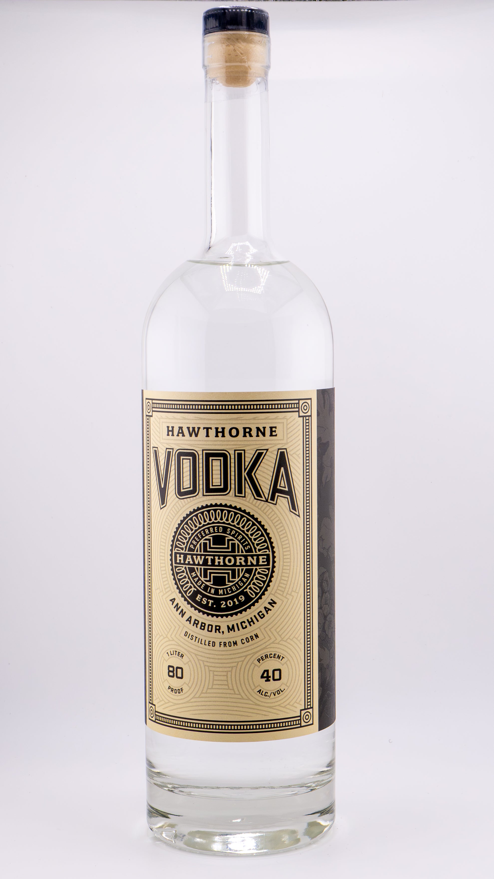 Ann Arbor Distilling Hawthorne Vodka, Michigan, USA (1L) – Woods