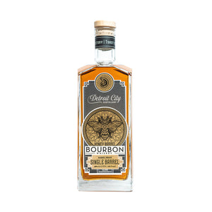 Detroit City Distillery Honey Barrel Finished Straight Bourbon Whiskey (750ml)