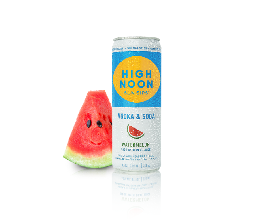 High Noon Watermelon, USA (4pk Cans 355ml) Woods Wholesale Wine