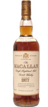 1977 The Macallan 18 Year Old Sherry Oak Single Malt Scotch Whisky, Speyside - Highlands, Scotland (750ml)