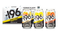 24pk cans) Suntory -196 Vodka Seltzer Variety, Japan (12oz