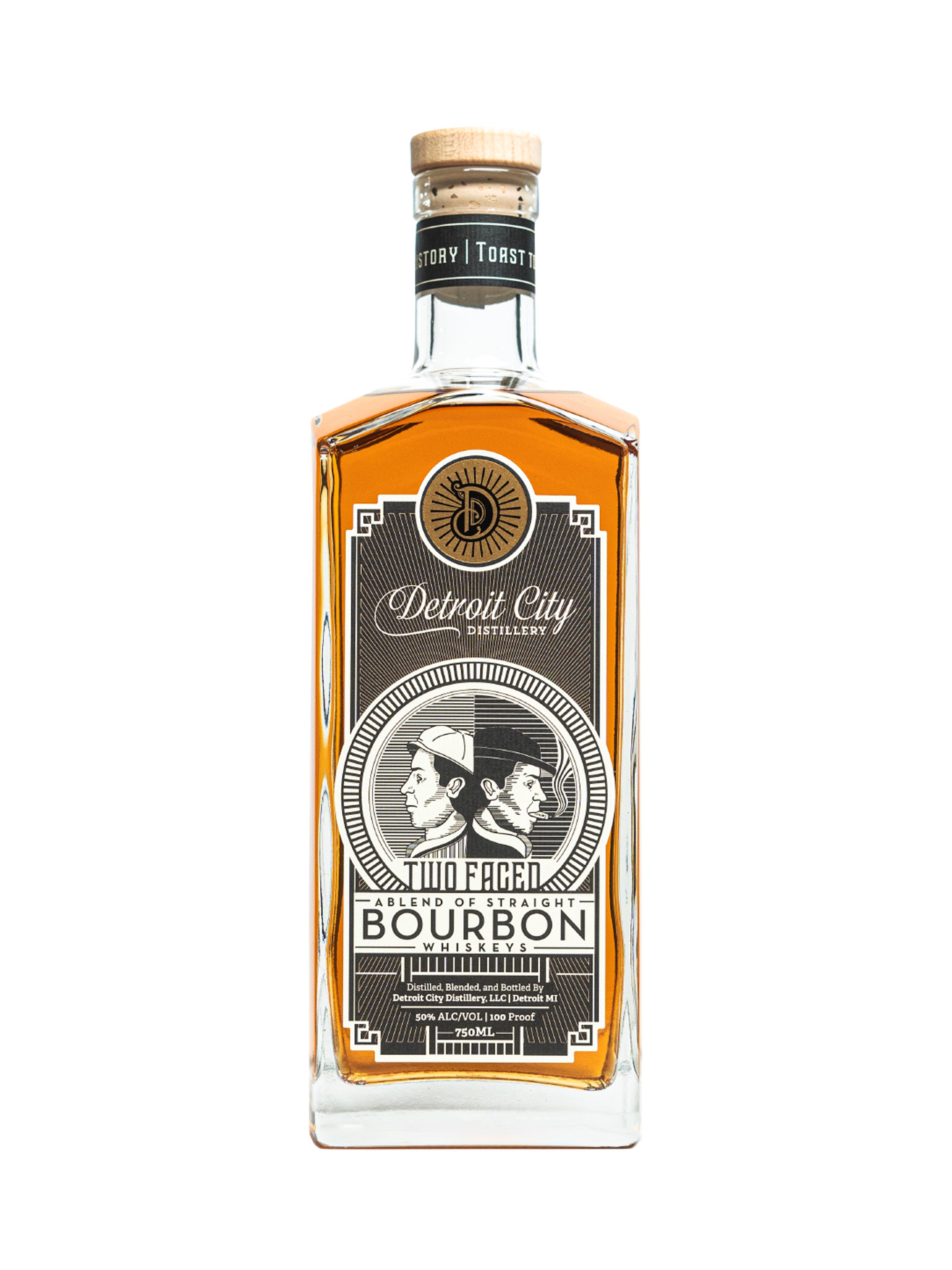 Two Faced Bourbonのボトル画像