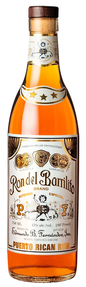 Ron del Barrilito Superior Especial 3 Star Rum, Puerto Rico (750ml