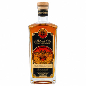 Detroit City Distillery 'Hot Honey' Bourbon Whiskey, Michigan, USA (750ml)
