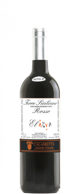2022 Calabretta 'Elisir' Rosso Terre Siciliane IGT, Sicily, Italy