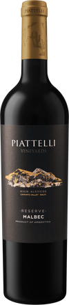 2021 Piattelli Vineyards Reserve Malbec Cafayate, Argentina (750ml)