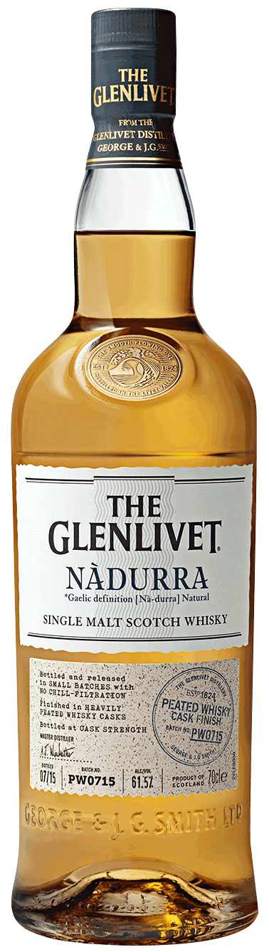 ウイスキー The Glenlivet Nadurra Peated Whisky The Glenlivet Nadurra Peated Cask Finish Single Malt Scotch Whisky
