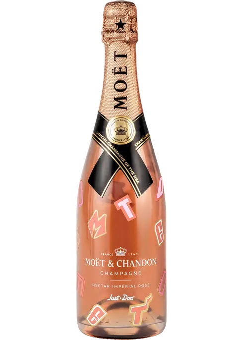 Moet & Chandon Imperial Rose Nectar Champagne - 750 ml bottle