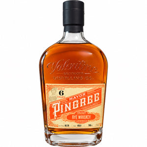Valentine Distilling 'Mayor Pingree' Orange Label 6 Year Rye Whiskey, Michigan, USA (750ml)