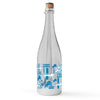 Mano's Wines 'Detroit Lions' Logo Evolution Metallic Silver Bubbly, California, USA (750ml)