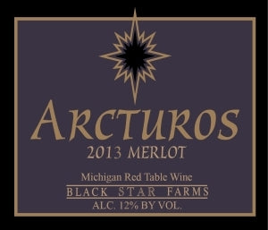 Black Star Farms 'Arcturos' Merlot, Michigan, USA (750ML) – Woods