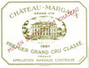 1961 Chateau Margaux, Margaux, France (750ml)