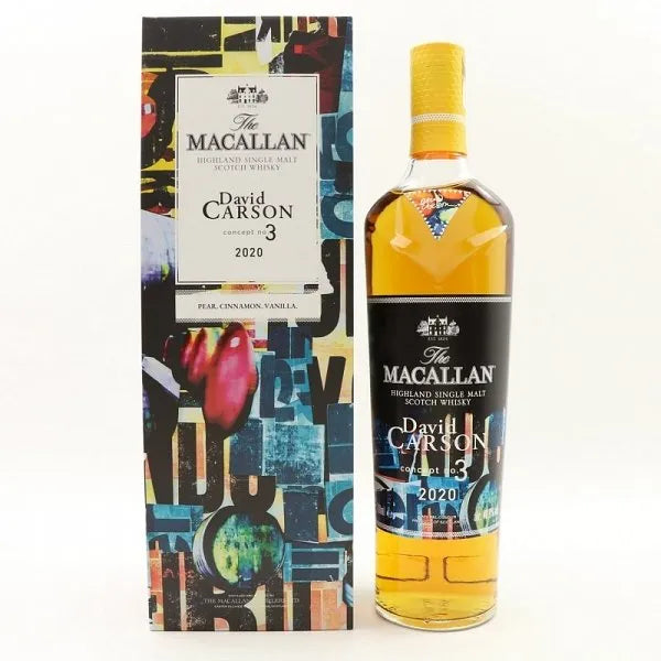The Macallan Concept Number 3 'David Carson' Single Malt Scotch The Macallan Concept Number 3 'David Carson' Single Malt Scotch