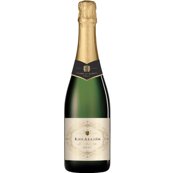 Les Allies Blanc de Blancs, France (750ml) – Woods Wholesale Wine
