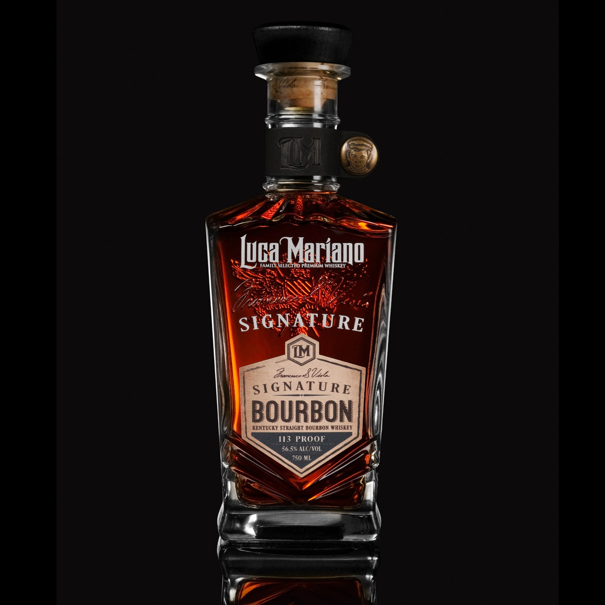 Luca Mariano Signature Bourbon, Kentucky, USA (750ml) Woods Wholesale
