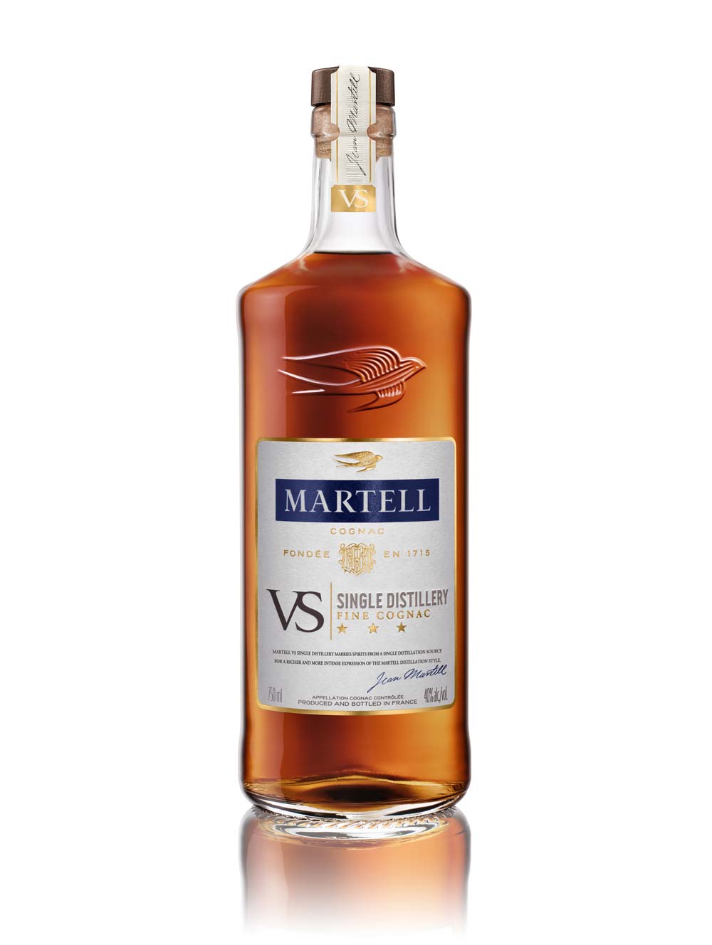 ブランデー MARTELL Martell V.S. Single Distillery Fine Cognac, France (750ml) – Woods
