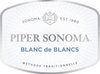 NV Piper Sonoma Select Cuvee Blanc de Blancs, Sonoma County, USA (750ml)
