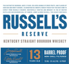 Wild Turkey Russell's Reserve 13 Year Old Kentucky Straight Bourbon Whiskey, USA (750ml)