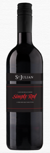 St. Julian Winery Simply Red Wine, Michigan, USA (750ml)