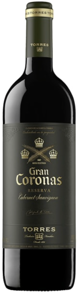 2019 Torres Gran Coronas Cabernet Sauvignon Reserva, Penedes