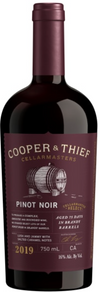 2019 Cooper & Thief Cellarmasters Brandy Barrel Aged Pinot Noir, California, USA (750ml)