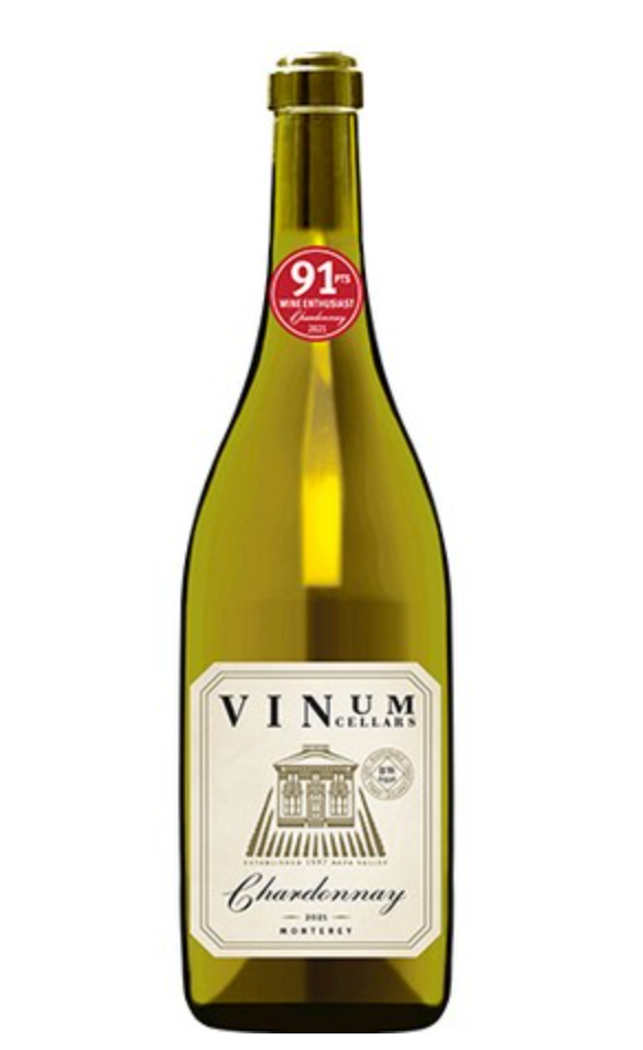 2021 Vinum Cellars Chardonnay, Monterey, USA (750ml) Woods Wholesale Wine