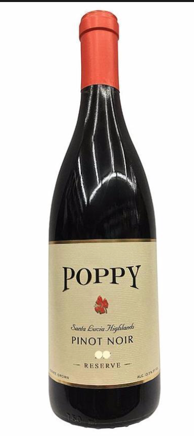 2016 Poppy Wines Santa Lucia Highlands Reserve Pinot Noir