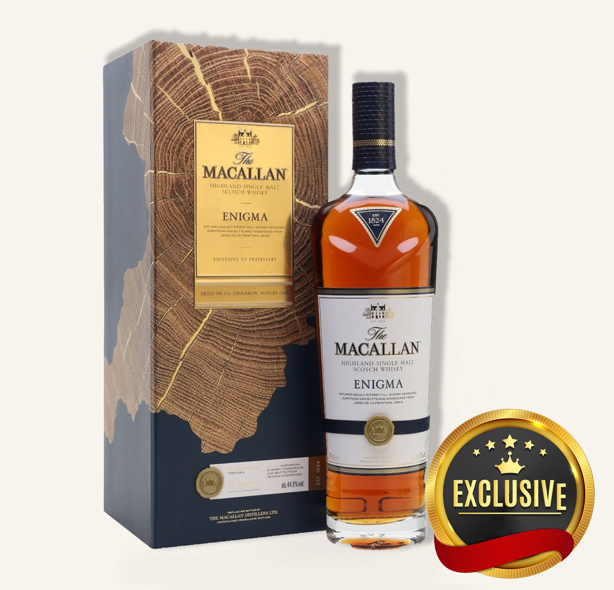 The Macallan 'Enigma' Single Malt Scotch Whisky, Highlands, Scotland (750ml)