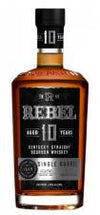 Rebel 10 Year Single Barrel Kentucky Straight Bourbon Whiskey (750ml), Kentucky, USA (750ml)