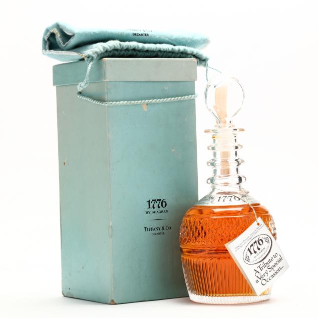 Seagram's 1776 Premium American Whiskey with Tiffany