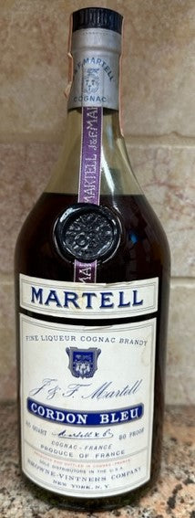 1956** Martell Cordon Bleu Cognac, France (750ml) – Woods