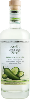 21 Seeds Cucumber Jalapeno Tequila, Mexico (750ml)
