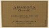 2014 Anakota Wines Helena Dakota Vineyard Cabernet Sauvignon, Knights Valley, USA (750ml)