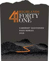 2020 Highlands 41 Cabernet Sauvignon, Paso Robles, USA (750ml)