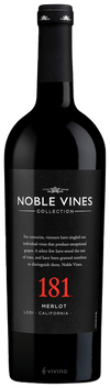 2019 Noble Vines 181 Merlot, Lodi, USA (750ml)